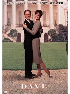 Dave 1993 DVD Political Comedy Kevin Kline Sigourney Weaver Movie